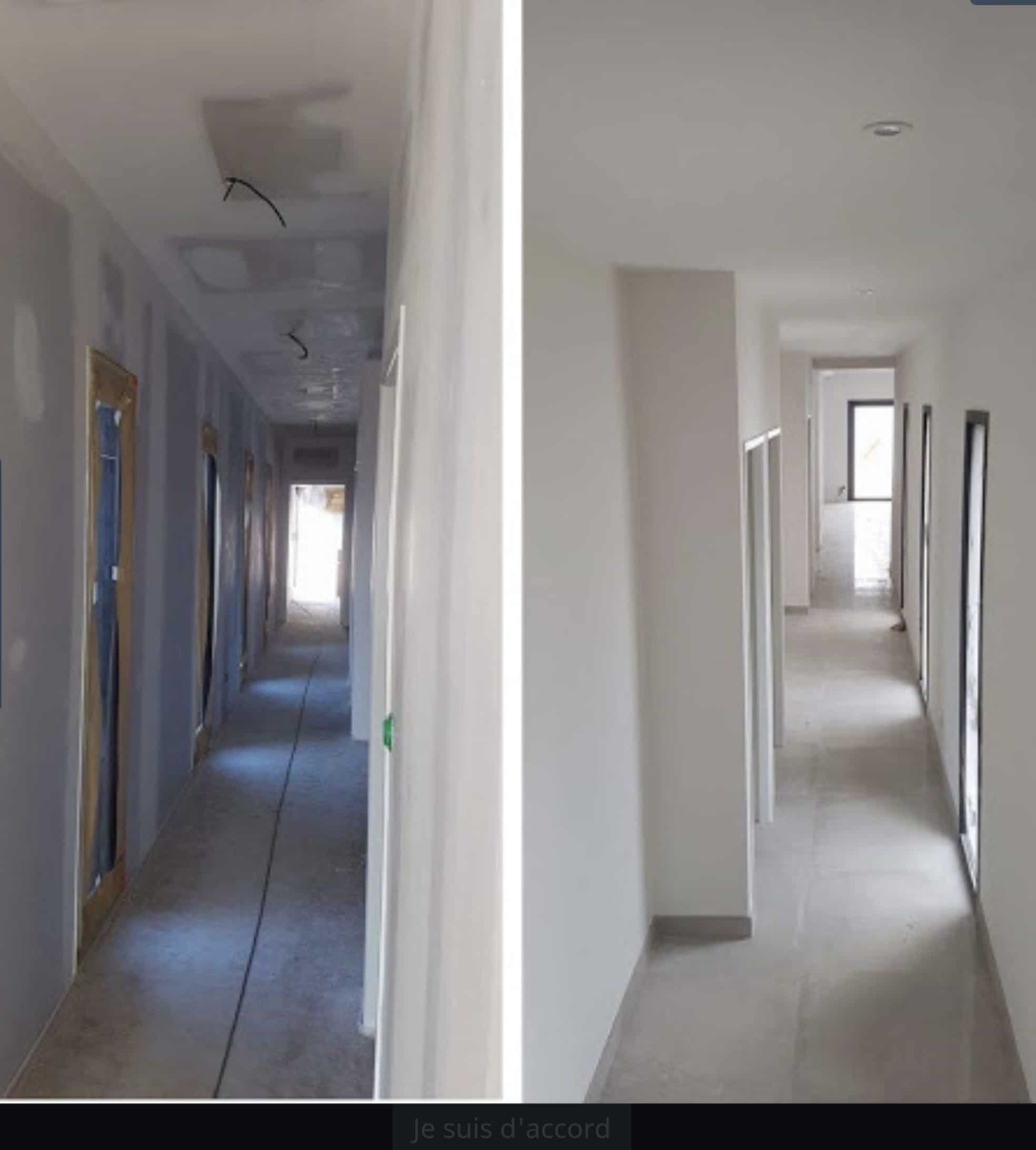 Peinture intérieure réalisation