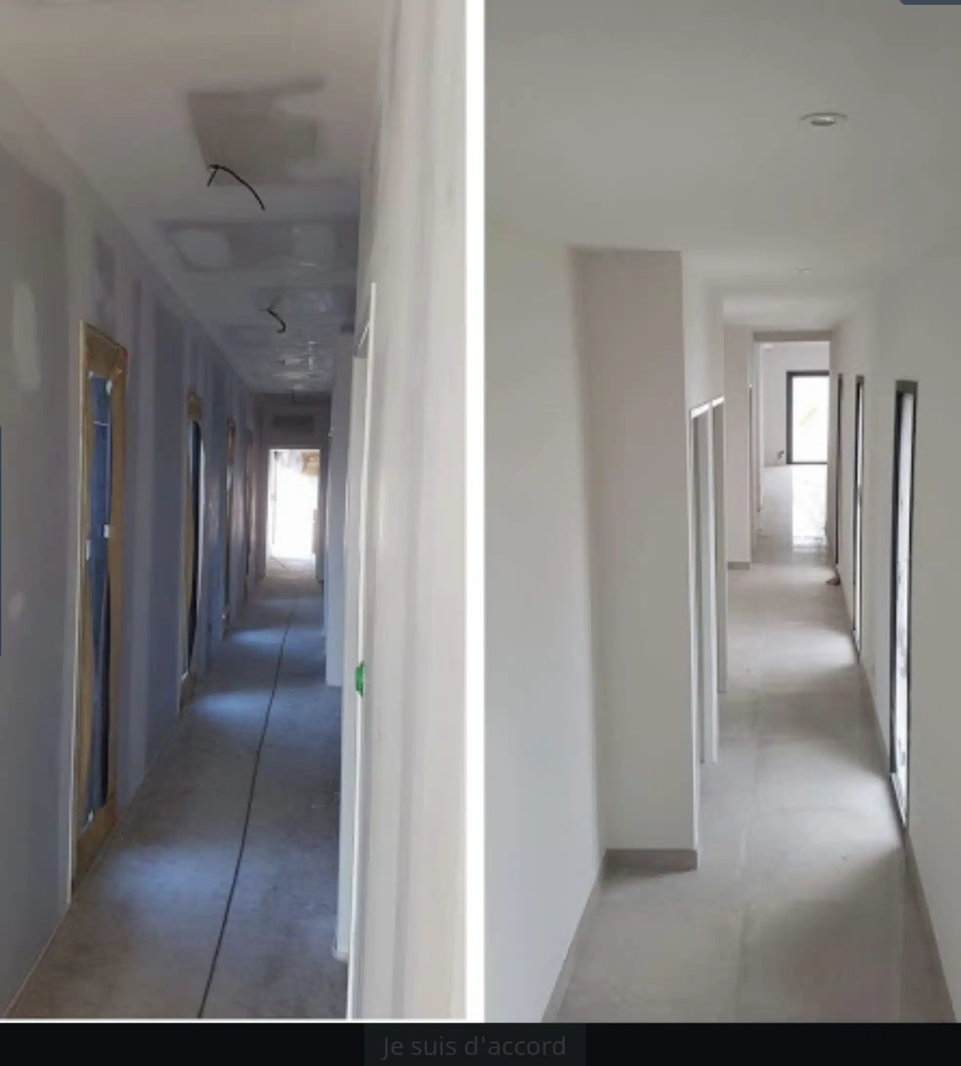 Peinture intérieure réalisation