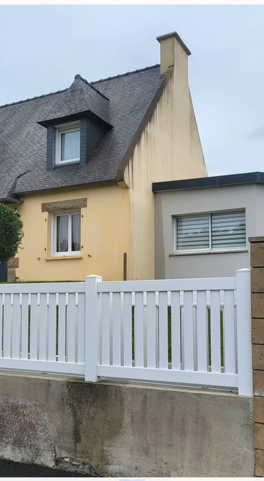 Rénovation façade avant - LC Peinture Finistère