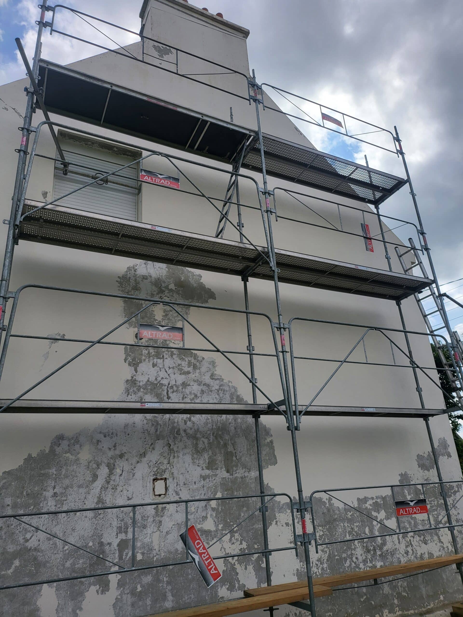 Peinture façade avant - LC Peinture Finistère