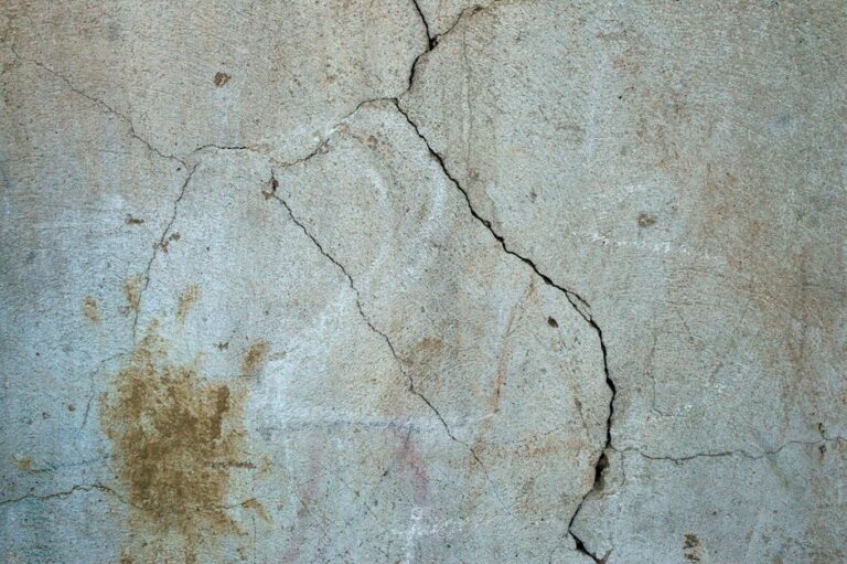 Fissure sur un mur de façade — illustration de l'article : Comment diagnostiquer et réparer efficacement une fissure de façade