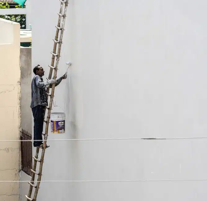 Peinture de façade réalisée par un professionnel