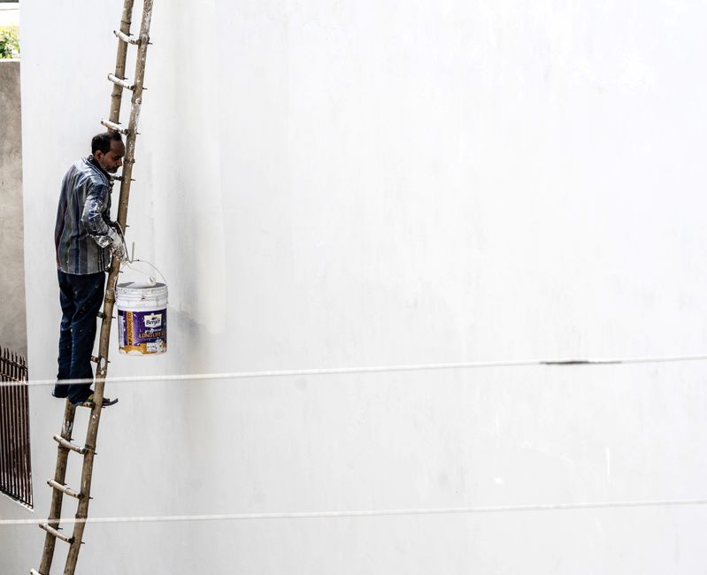 Peinture de façade réalisée par un professionnel