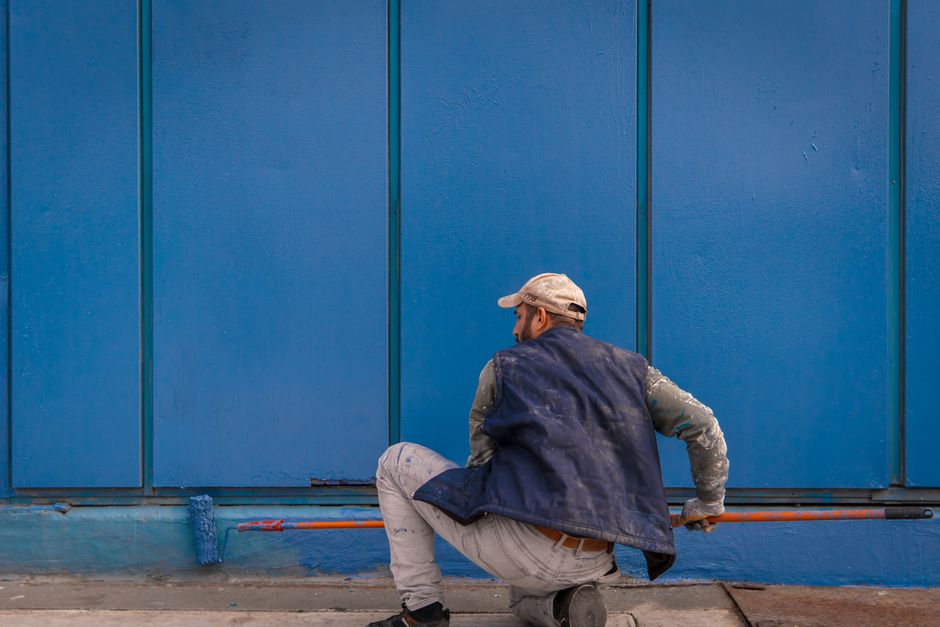Peinture de façade réalisée par un professionnel